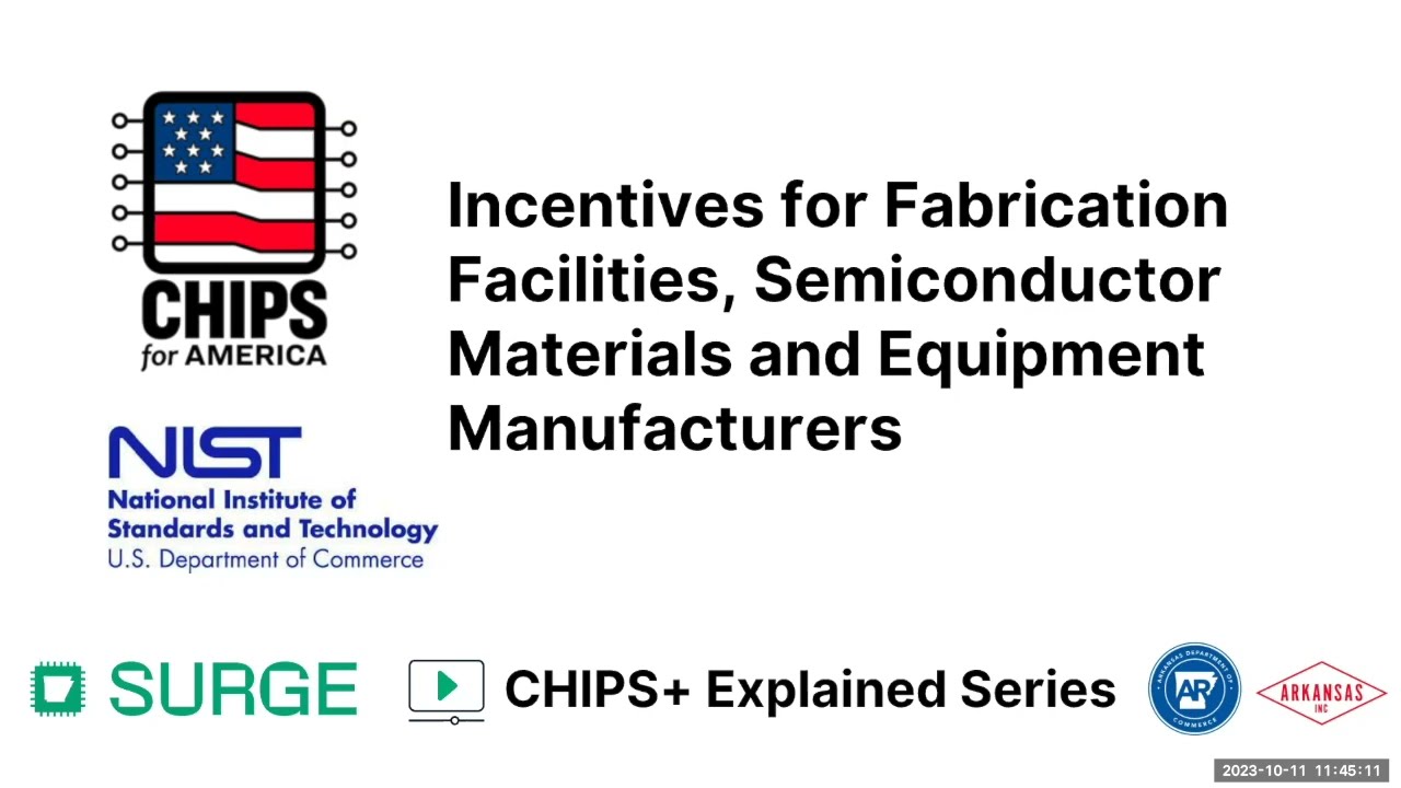 CHIPS Act Explained: NIST Incentives and Comparison of NOFOs