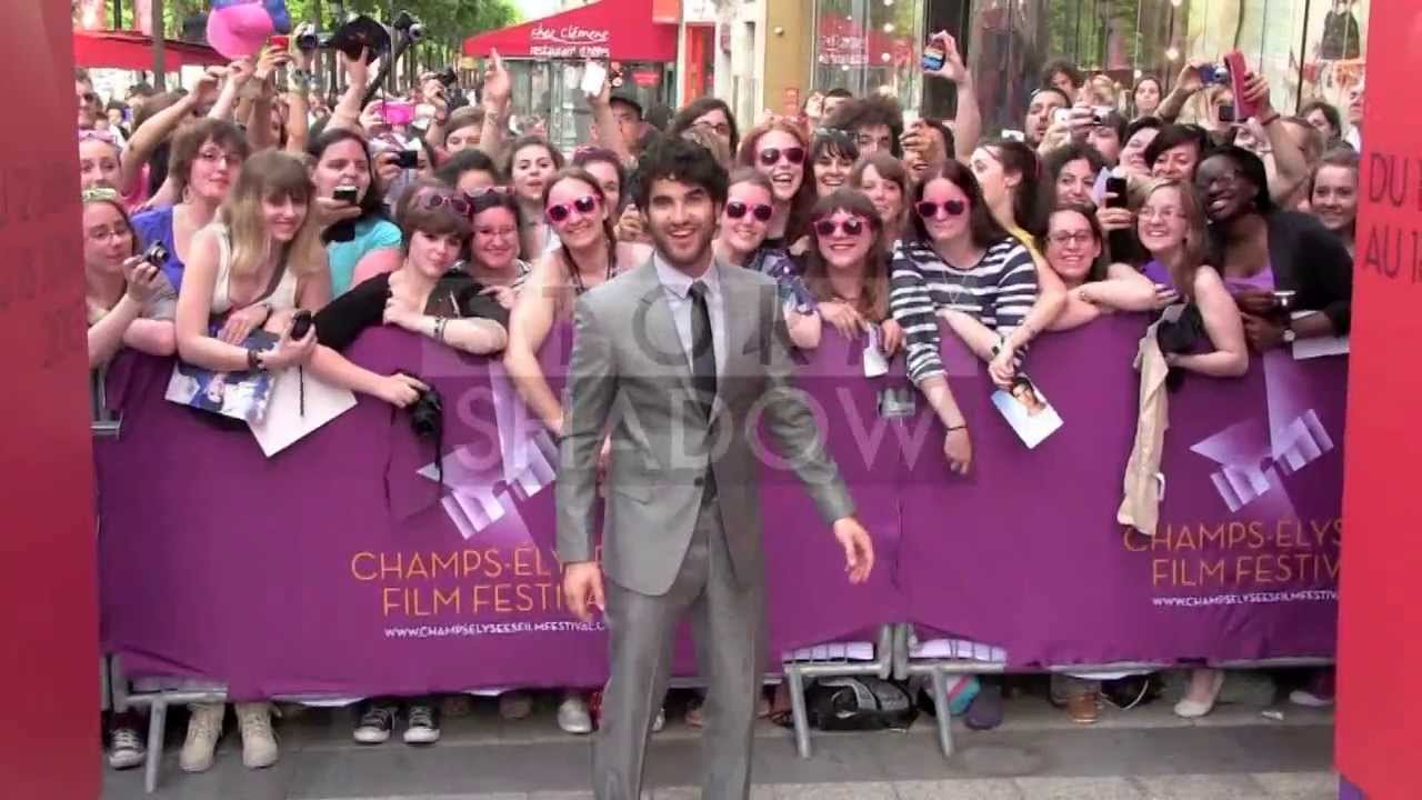 Darren Criss is really nice to his fans at 2013 Champs Elysees Film Festival in Paris