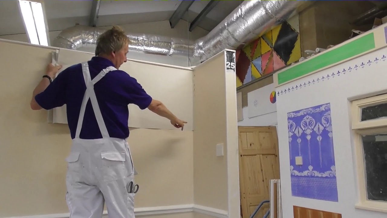 How to Hang Lining Paper - Crosslining