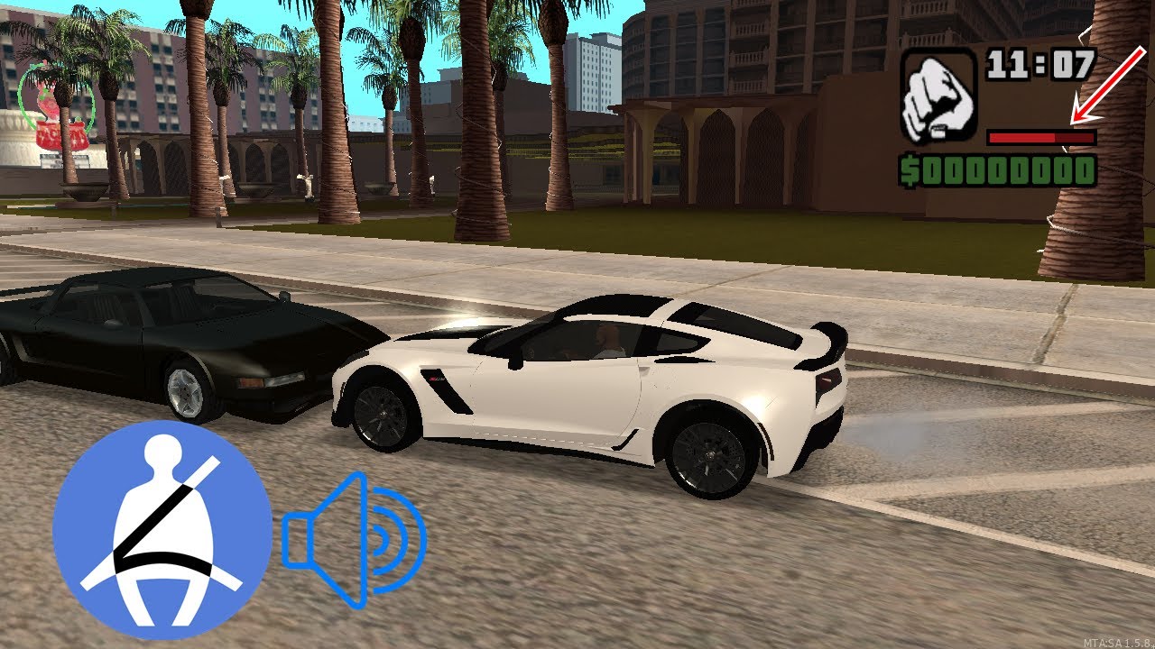 Mod cinto de segurança com som - MTA-SA