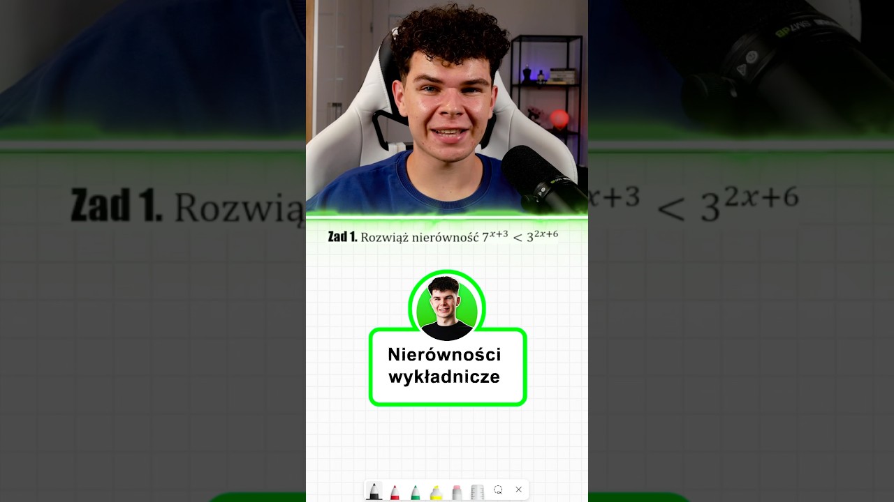 🔥Nier&oacute;wności wykładnicze❗️
