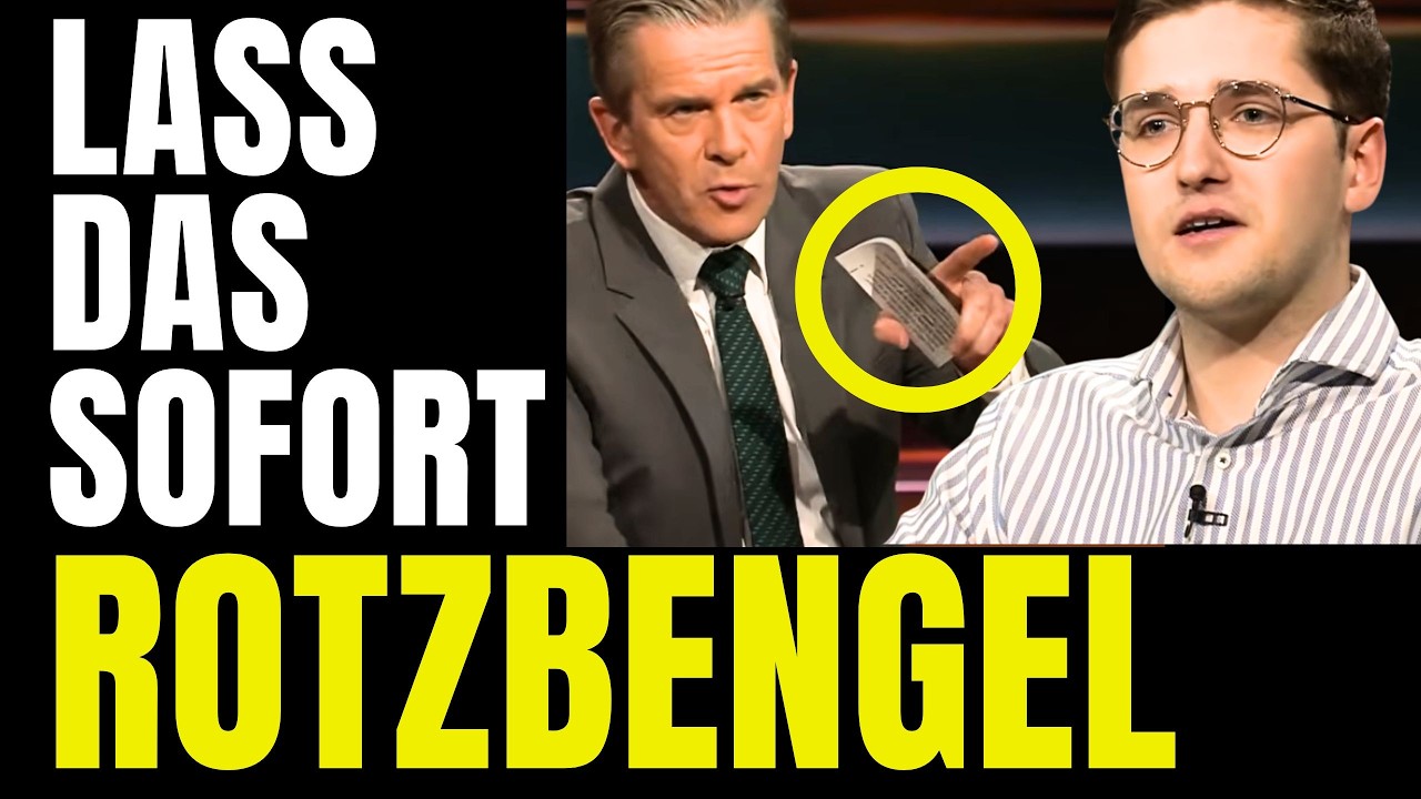 Plötzlich nimmt Schüler Markus Lanz in die Mangel!