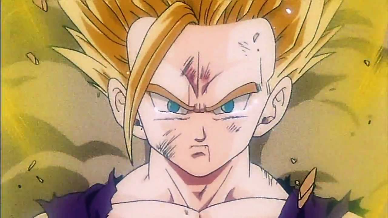 Dragon Ball Z Gohan SSJ2 Transformation with better BGM edited by KayJay in remastered HD Widescreen