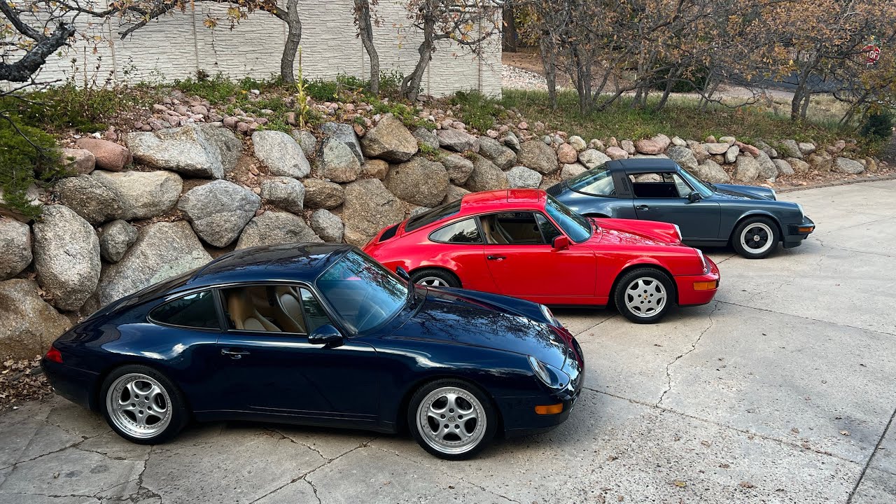 Last three versions of air-cooled 911 quick comparison