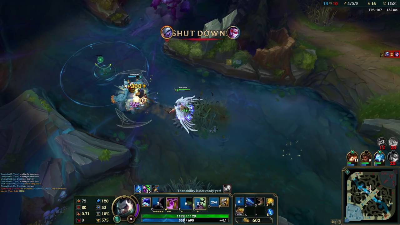 Swain Support Highlights قوة سواين