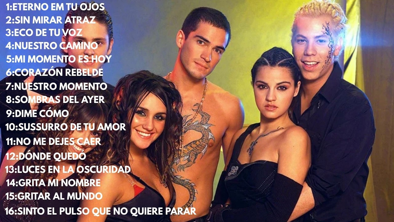 RBD Colección de canciones, 16 canciones inspiradas en RBD