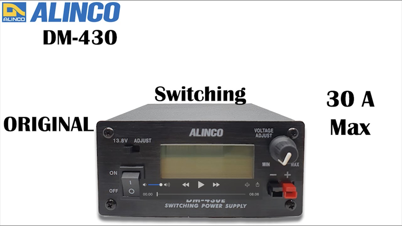 Unboxing Power Supply Alinco DM-430 ORIGINAL Switching 30 Ampere Japan | JDD Corner