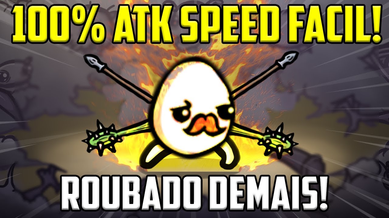 Atacando MEGA R&Aacute;PIDO com a Batata Guerreira no Brotato!