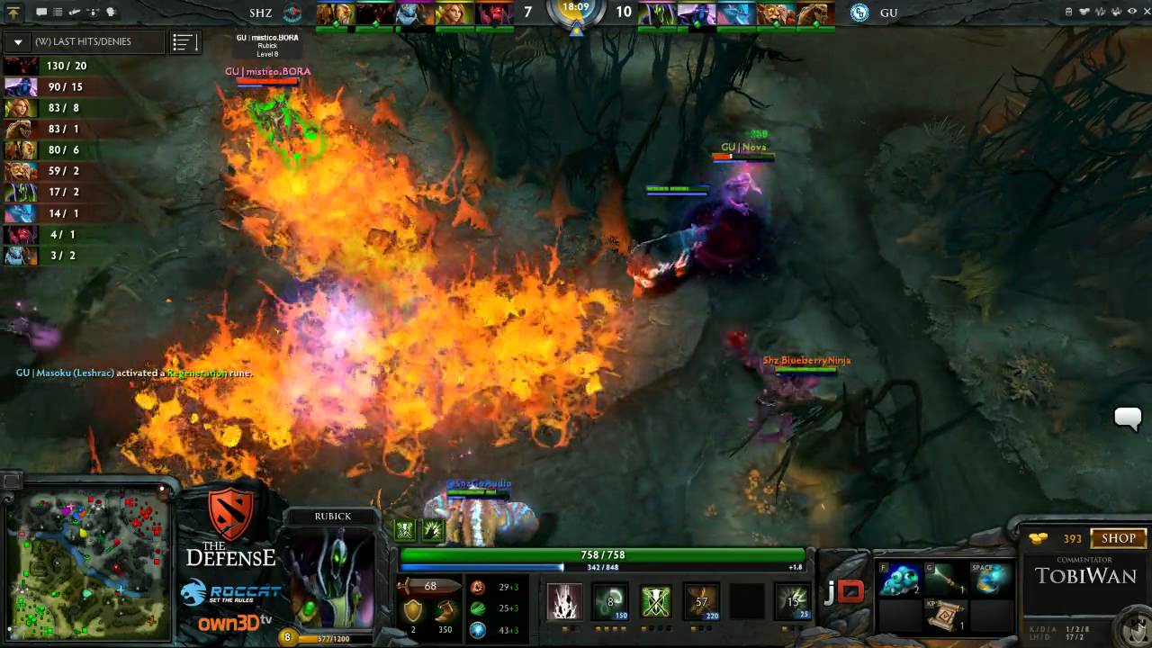 The Defense 3 - SvenHunterz vs Gamers University MEGA game