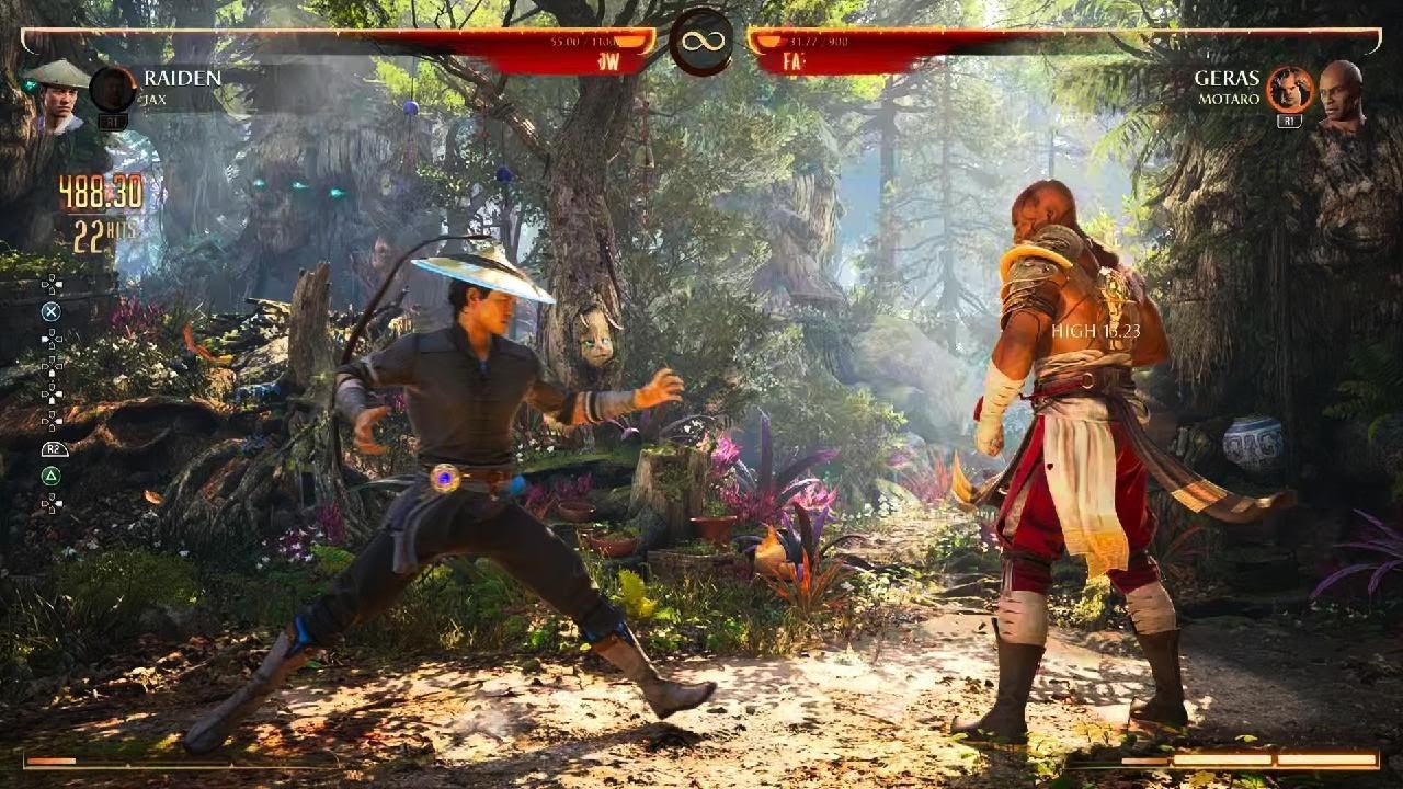 Mortal Kombat 1 Raiden 57% Fatal Blow Combo