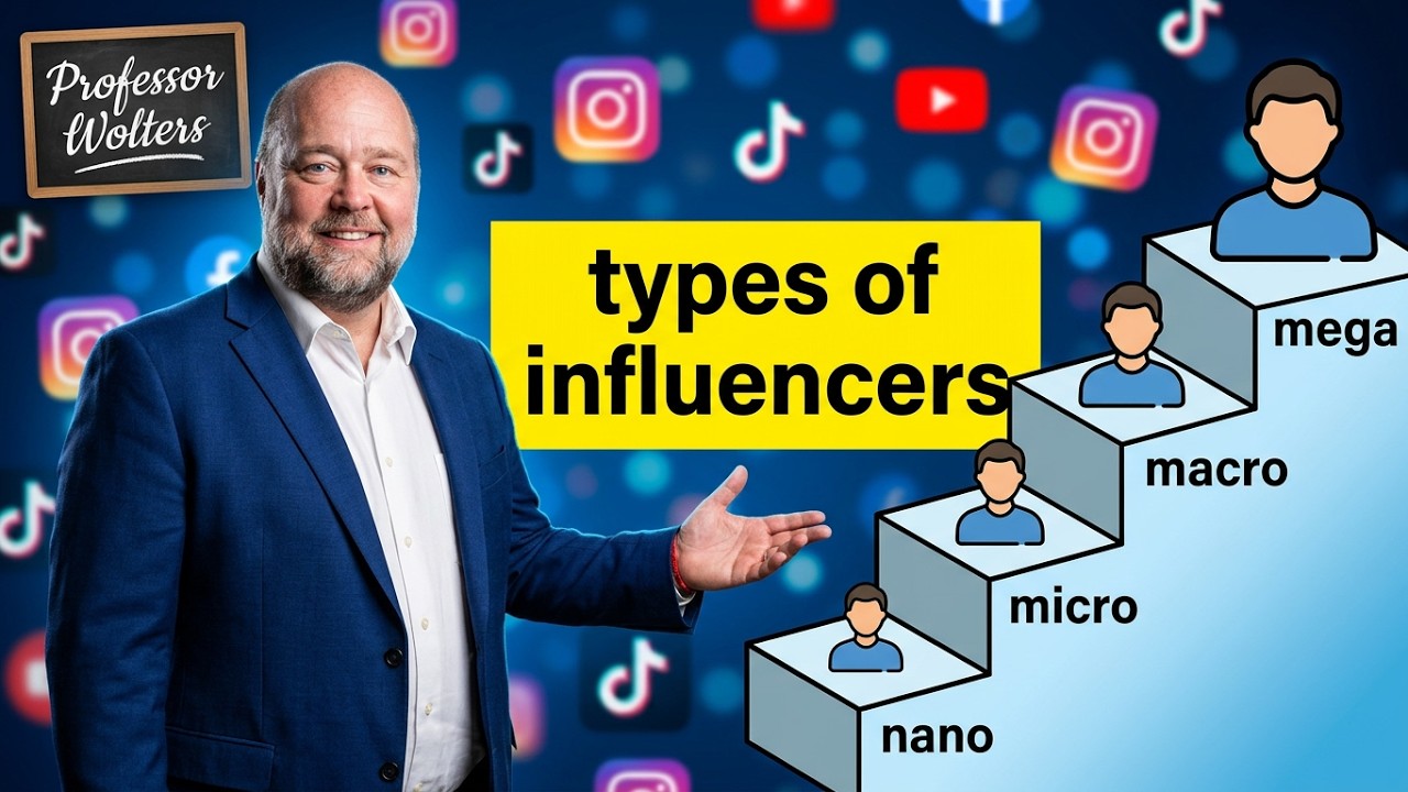 Different Types of Influencers from Micro-Influencers to Mr. Beast