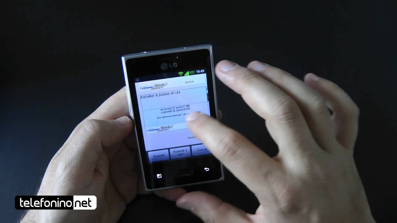 Lg Optimus L3 videoreview da Telefonino.net