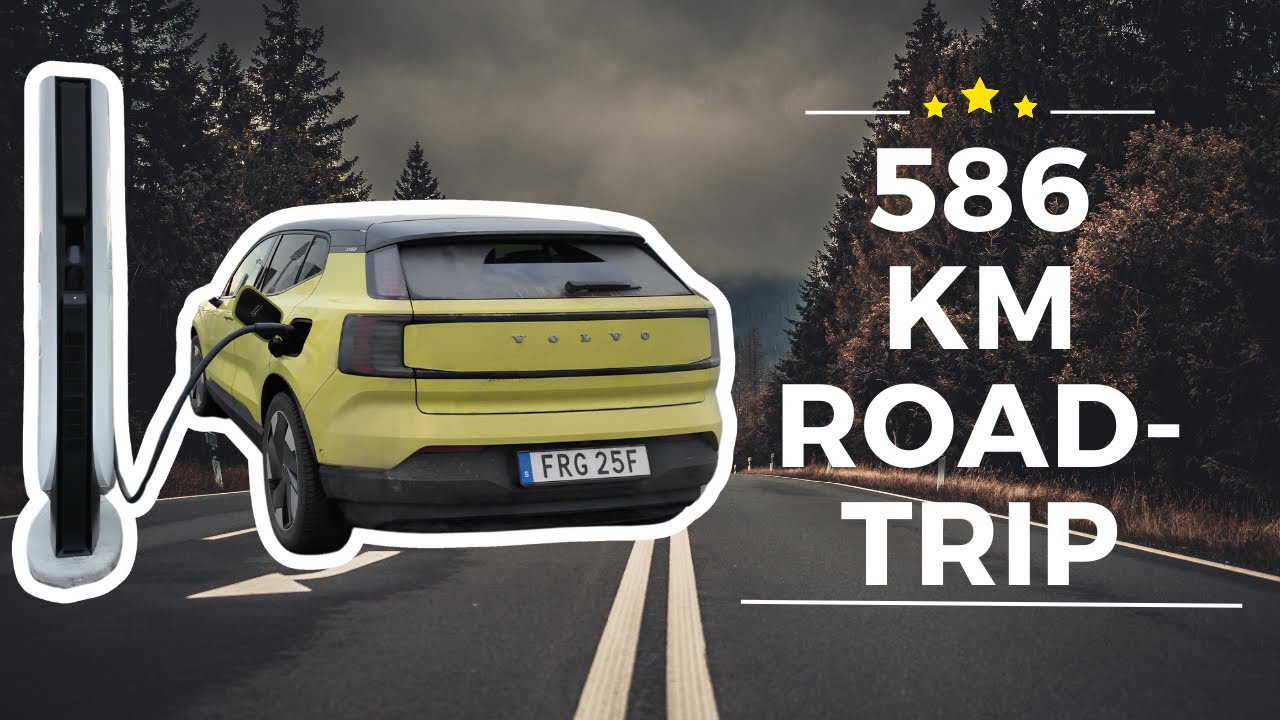 586 km roadtrip in Volvo EX30 Twin Motor Performance