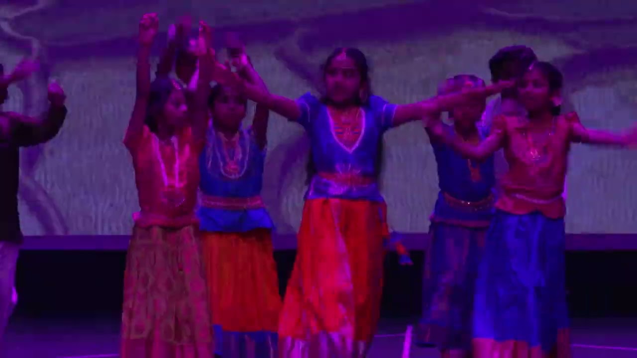 மருதம் 1&2 வகுப்பு - நான் காத்துவாக்குல என்ற பாடலுக்கு நாட்டுப்புற நடனம் - தமிழ் கலை விழா 2025 (VTS)