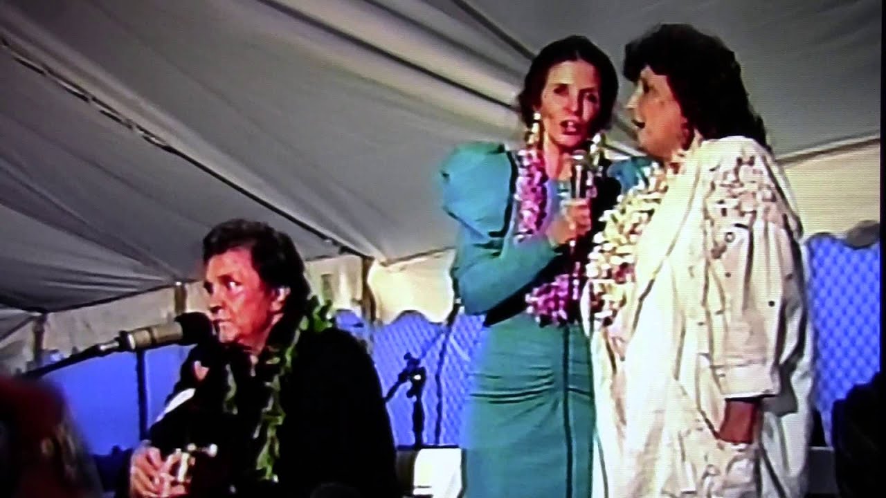 Johnny Cash Party 1989