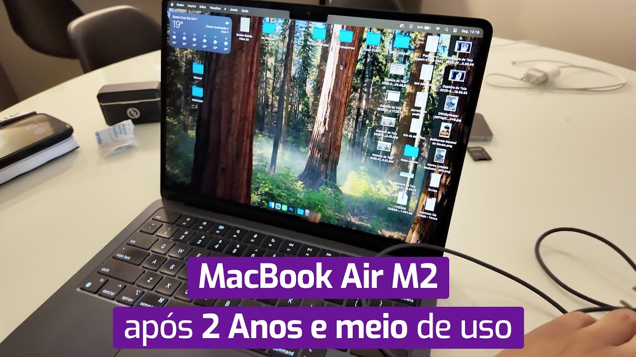 Como est&aacute; meu MacBook Air M2 ap&oacute;s 2 anos e meio de uso?