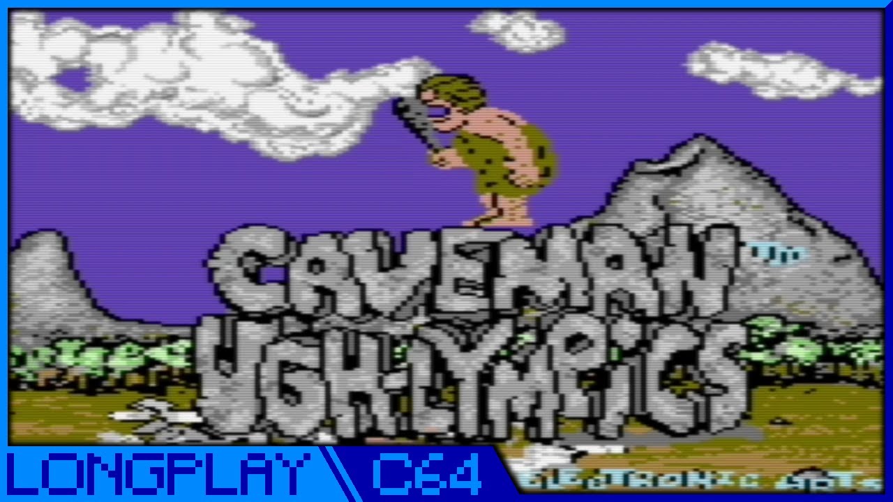 [C64]  Caveman Ugh-Lympics  - Longplay