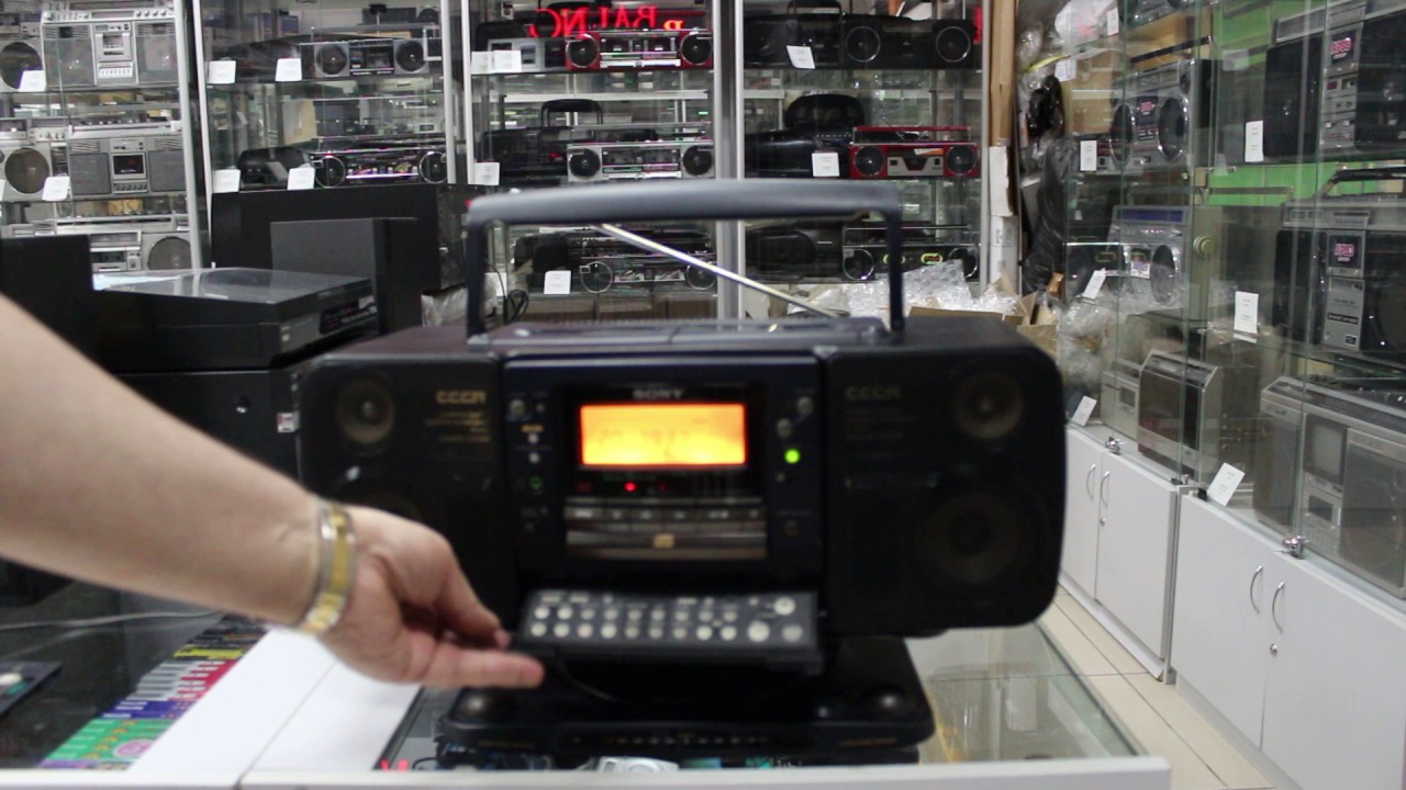 vintagemoscow  магнитола sony zs 8