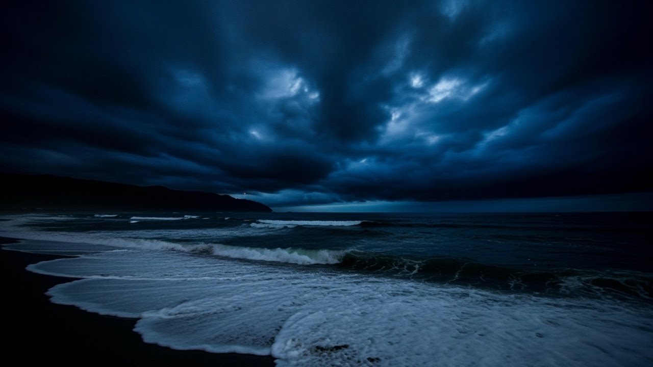 Heavy Crashing Waves // Instant Insomnia Cure [Real Audio] - Blue Hour