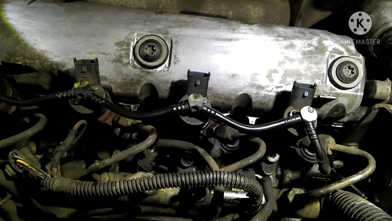 Замена прокладки крышки клапанов Opel Vivaro 1.9