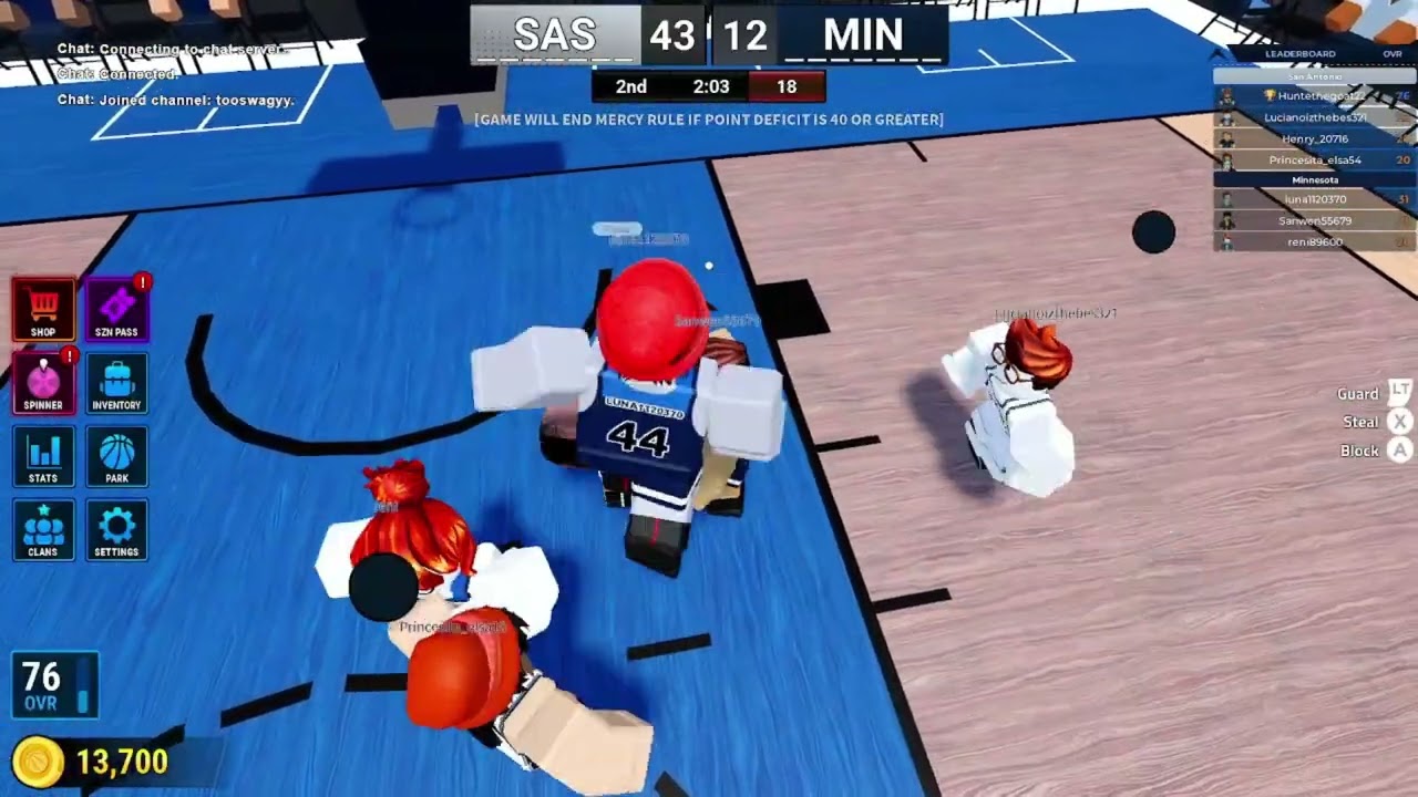 Aint no way boi. (Basketball Legends Roblox)