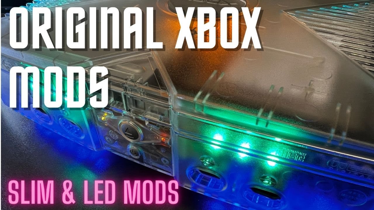 Оригинальные моды Xbox (тонкие моды, светодиодные моды, мод жесткого диска)