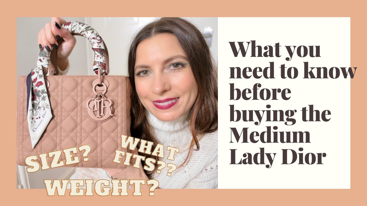 What you need to know before buying the Medium Lady Dior