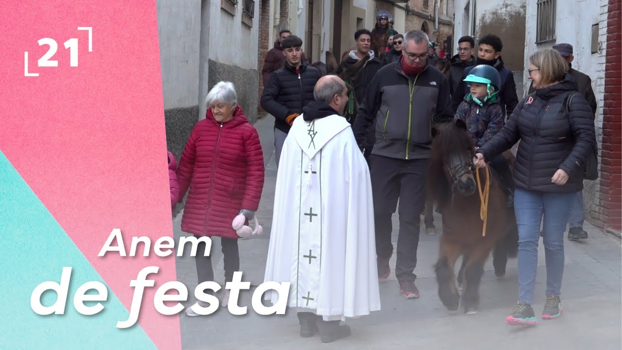 Anem de Festa: Festes de Sant Antoni a Ascó. Tres tombs i missa en honor a Sant Antoni.