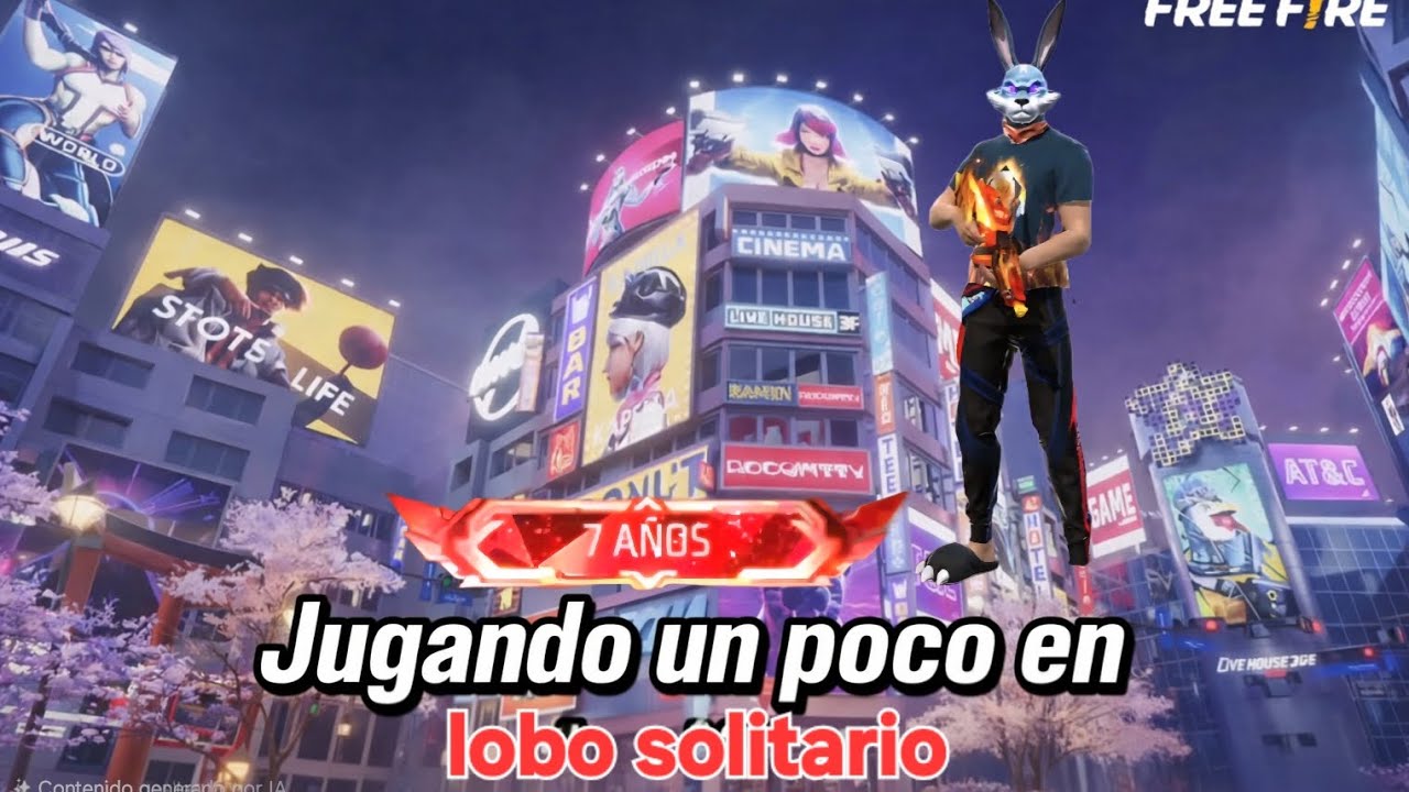 Jugando un poco en lobo solitario ●FREEFIRE ● 