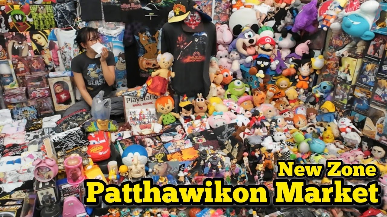 Patthawikon Market (New Zone) Flea Market ตลาดปัฐวิกรณ์​ โครงการใหม่ เสื้อผ้ามือสองเริ่มต้น 5บาท
