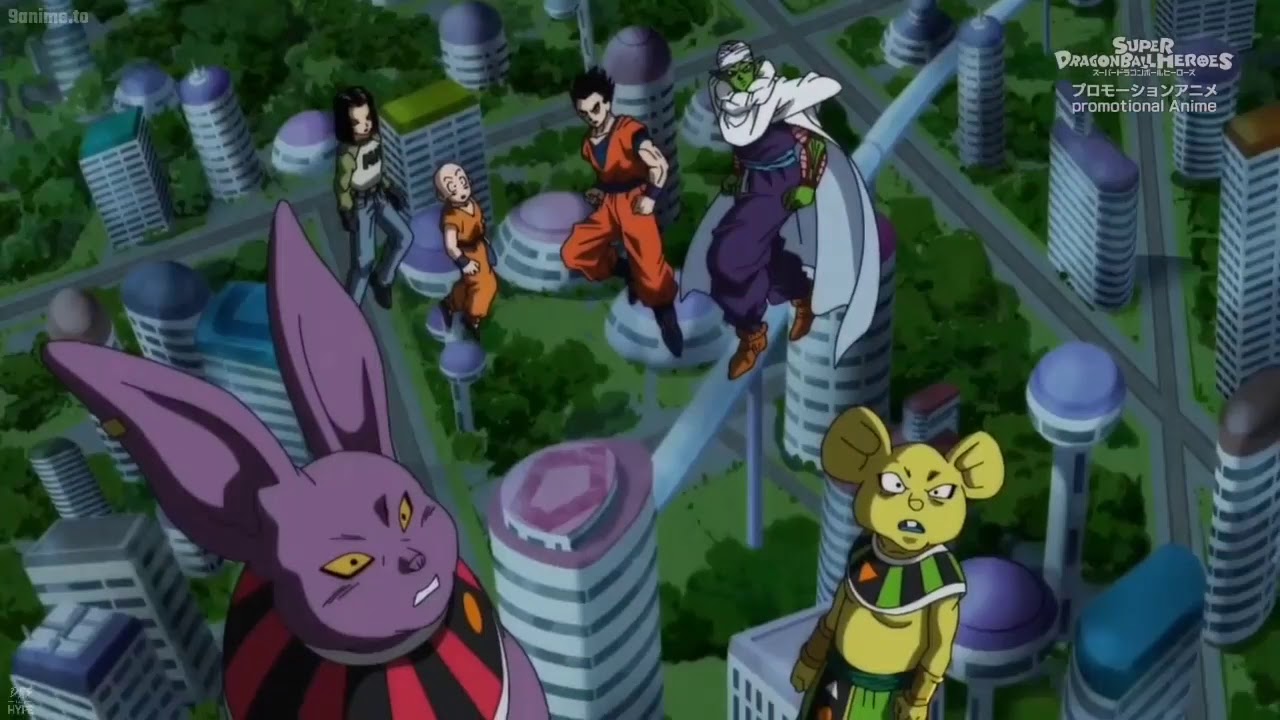 Roots of Universe appears and destroying planets Clip from Dragon Ball Heroes