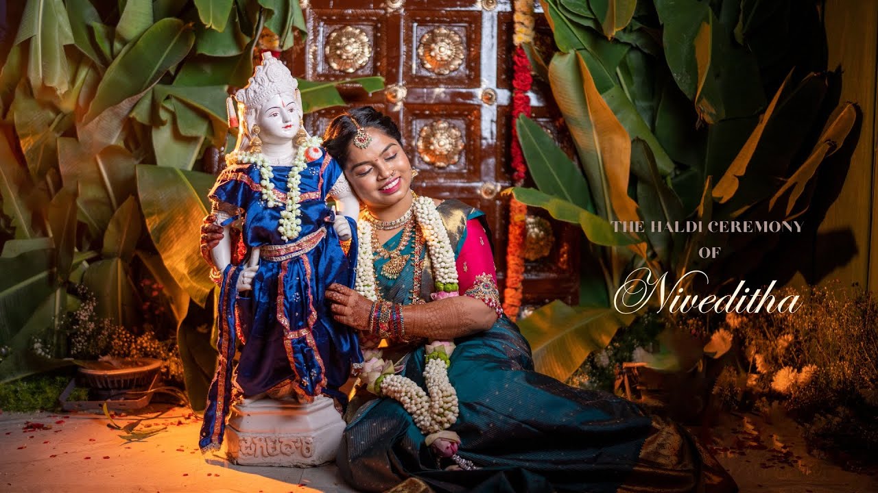 Niveditha Haldi Ceremony Candid Video||2025|| by #Panigraha Studios#