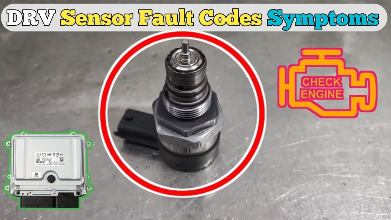 What is a DRV Sensor Explanation | Fault Codes | Drv Symptoms #drvsensor #automobile #mechanic 