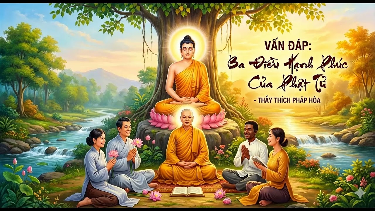 Ba Điều Hạnh Phúc Của Phật Tử | Vấn Đáp Thầy Thích Pháp Hòa #daophatnhiemmau