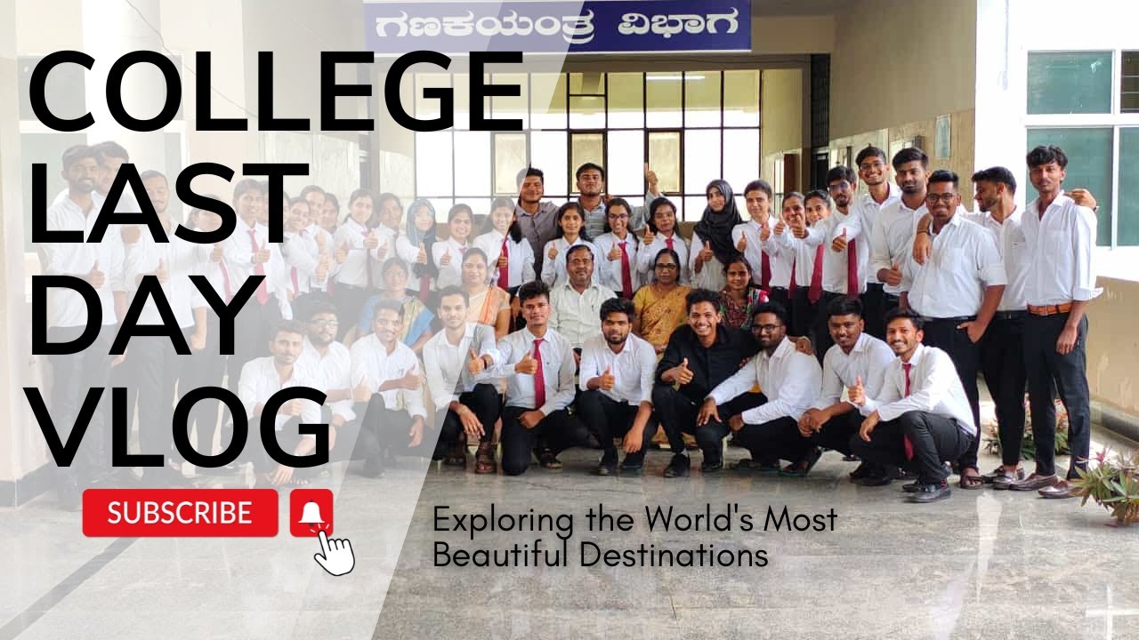 The Final Chapter, Our Last Day at College || GECH Haveri || end of engineering #engineering