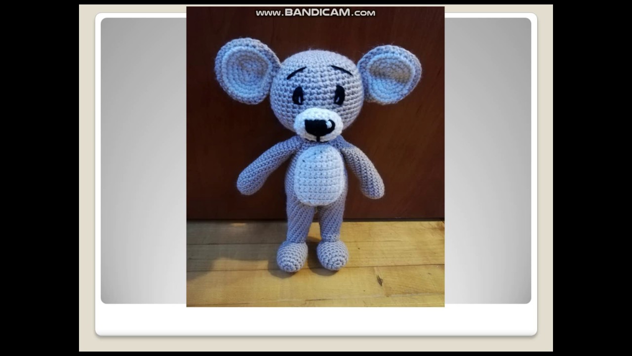 Jerry the mouse amigurumi pattern