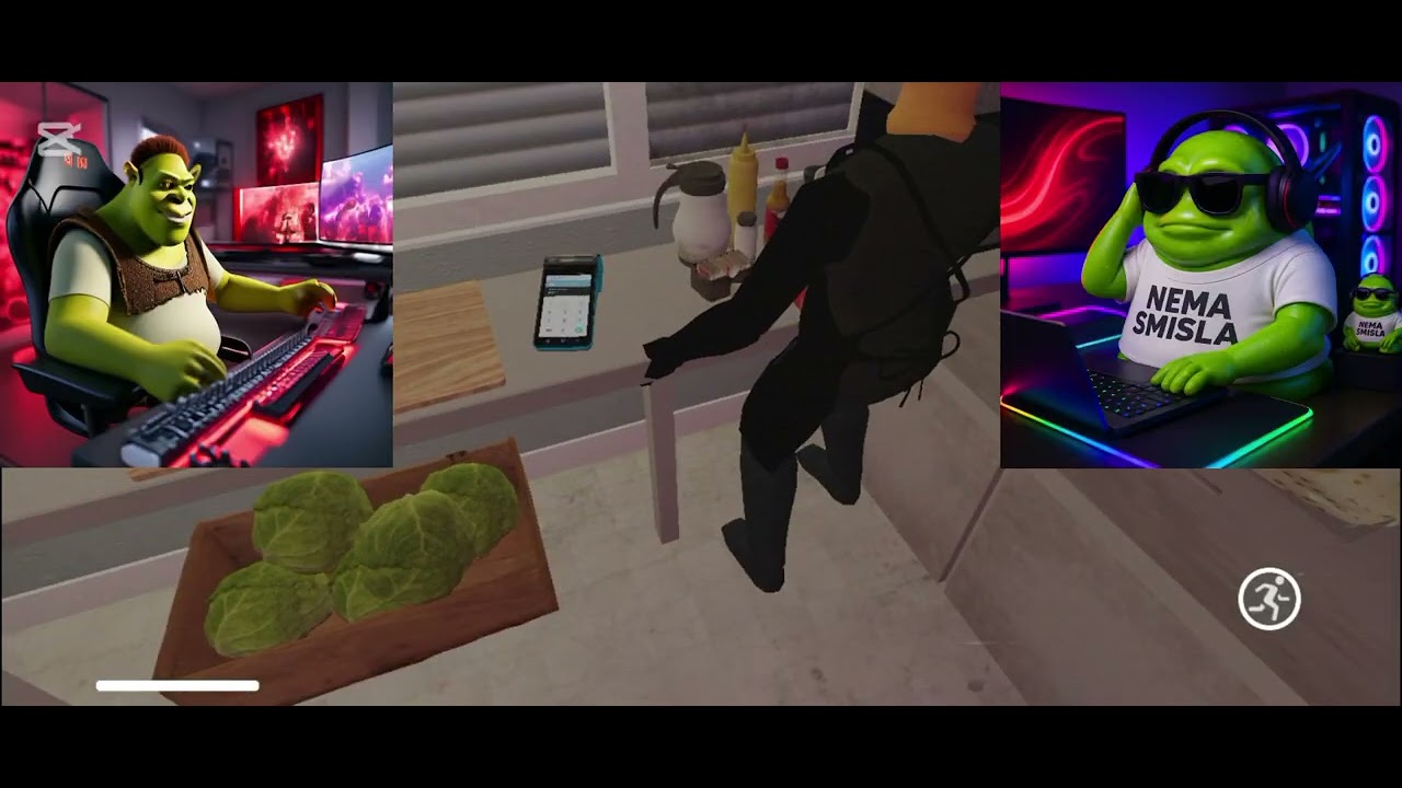 MR. BLOBBY I SHREK IGRAJU ROBLOX *SWAVARMA KIOSK*ZADNJI PUT! 😂🤣