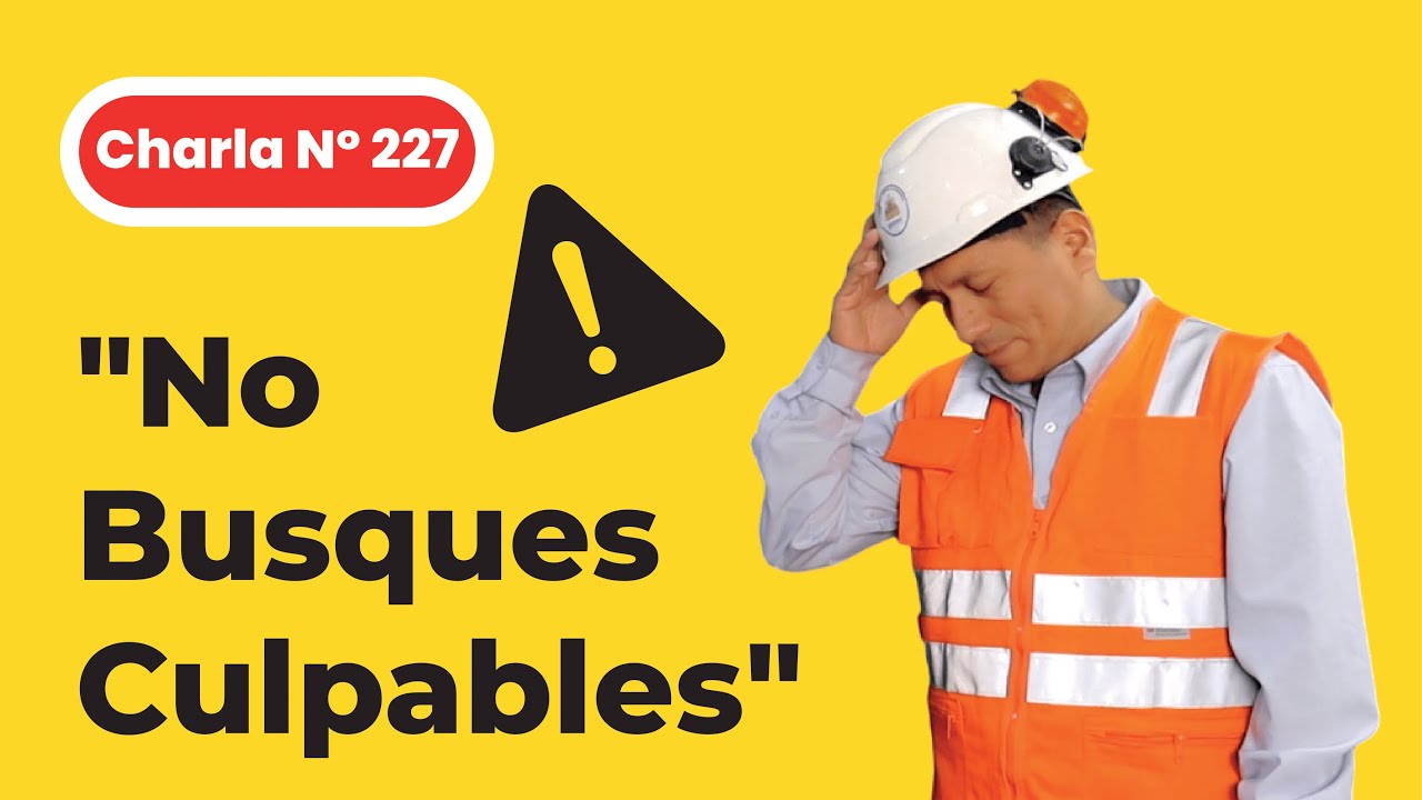 🫱🤝 Nadie Quiere Culpas, &iexcl;Solo Soluciones! | Charla SST de 5 Minutos para un Trabajo Seguro ⚠️