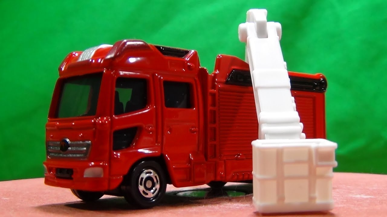 トミカ No.119 モリタ 13mブーム付多目的消防ポンプ自動車 MVF