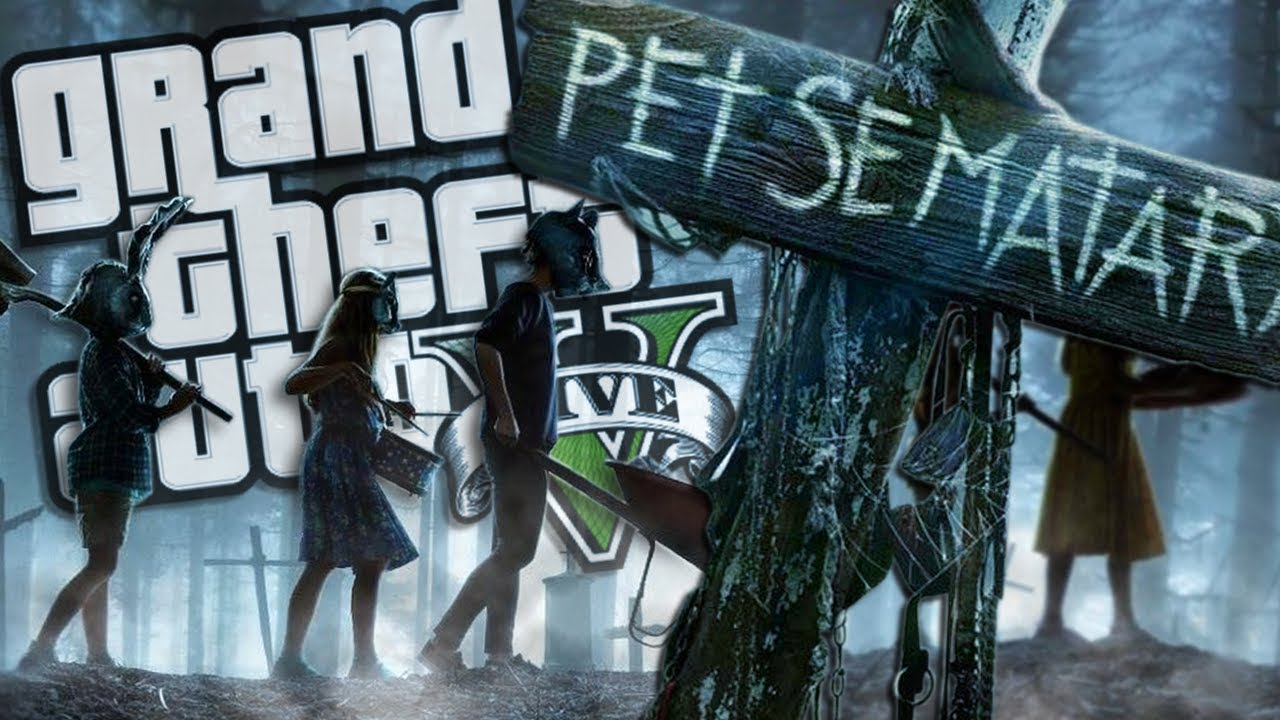 НОВЫЙ МОД ФИЛЬМА «КЛАДБИЩЕ ДОМАШНИХ ЖИВОТНЫХ» (геймплей модов GTA 5 для ПК)