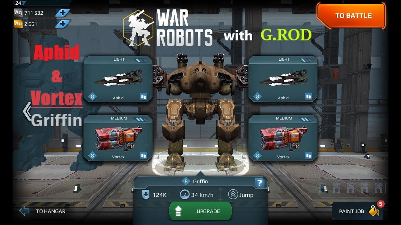* War Robots * Aphid/Vortex | Griffin