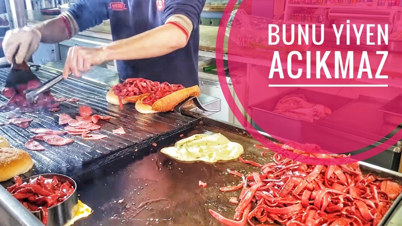 YARIM KİLO SANDVİÇ YE DOYMADIM DEME / ANTALYA SOKAK LEZZETLERİ