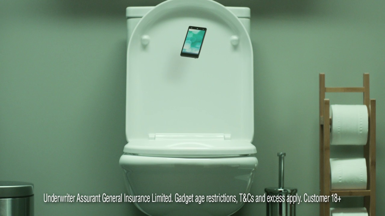 Protect Your Bubble Toilet Drop TV advert 2016