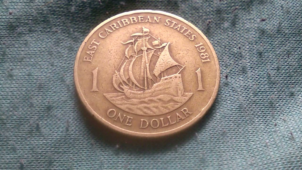 1981 Queen Elizabeth ll east Caribbean States dollar 🇫🇲