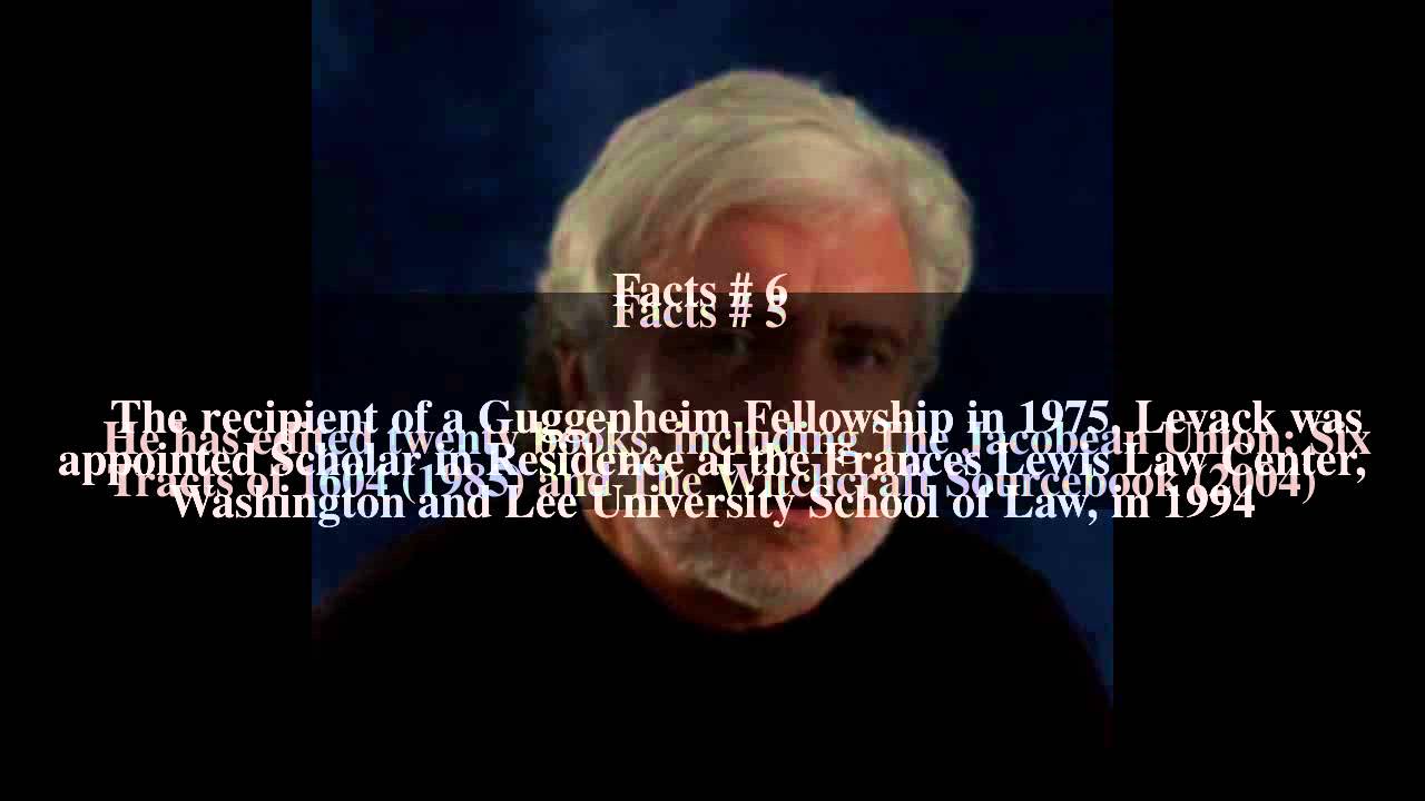 Brian P. Levack Top # 8 Facts