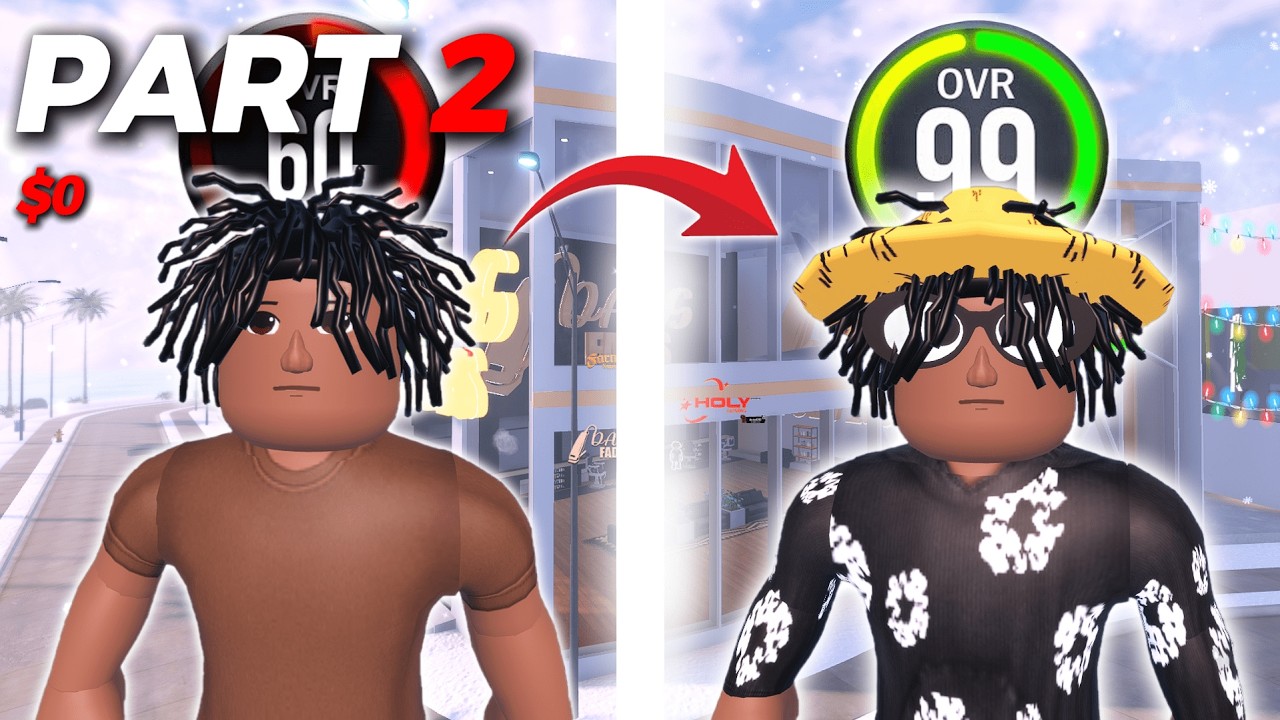 I Went From 60 - 99 OVR With 0$ Spent.. @ Playground Basketball | PART 2.