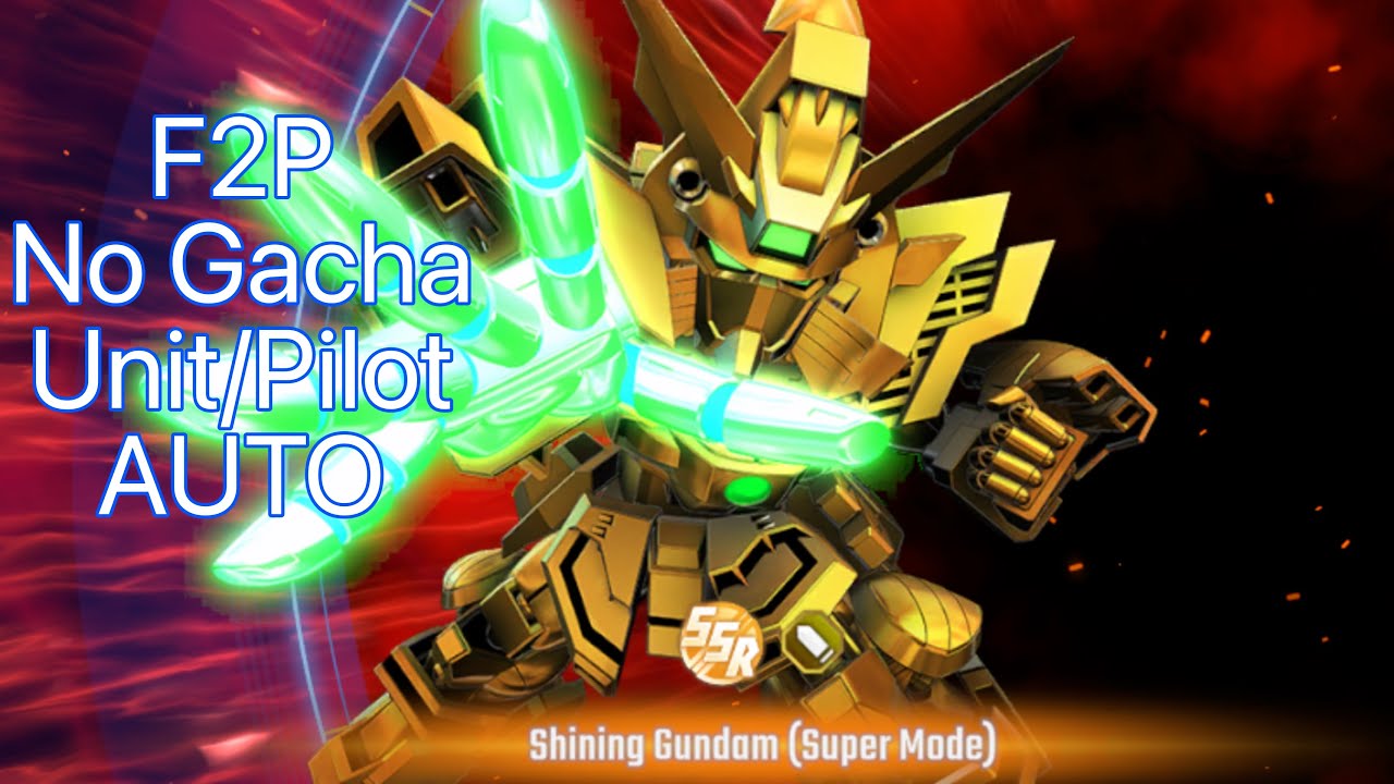 SD Gundam G Gen Eternal Fierce Enemy Assault: Shining Gundam (Super Mode) - EXPERT (F2P AUTO)