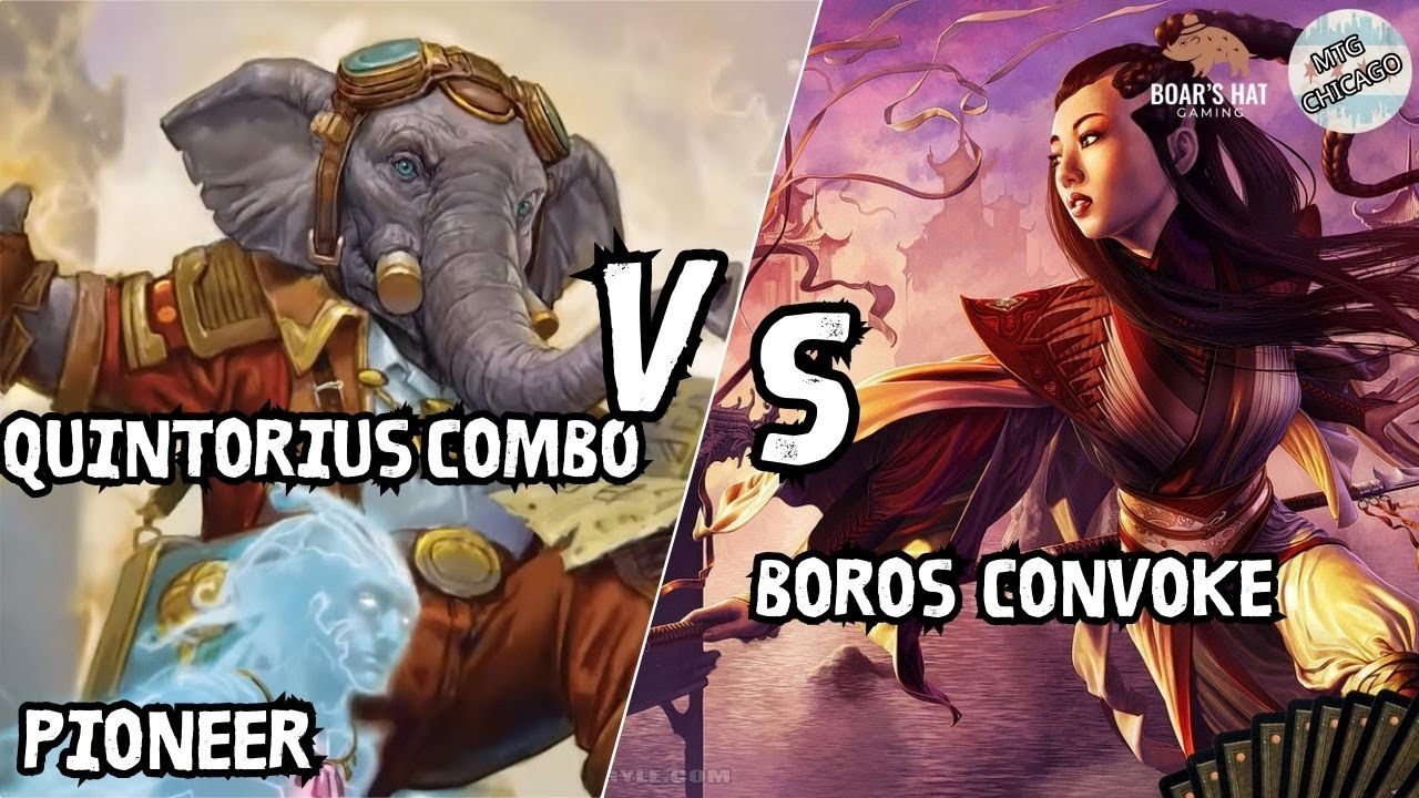 Quintorius Combo vs Boros Convoke [MTG Pioneer]