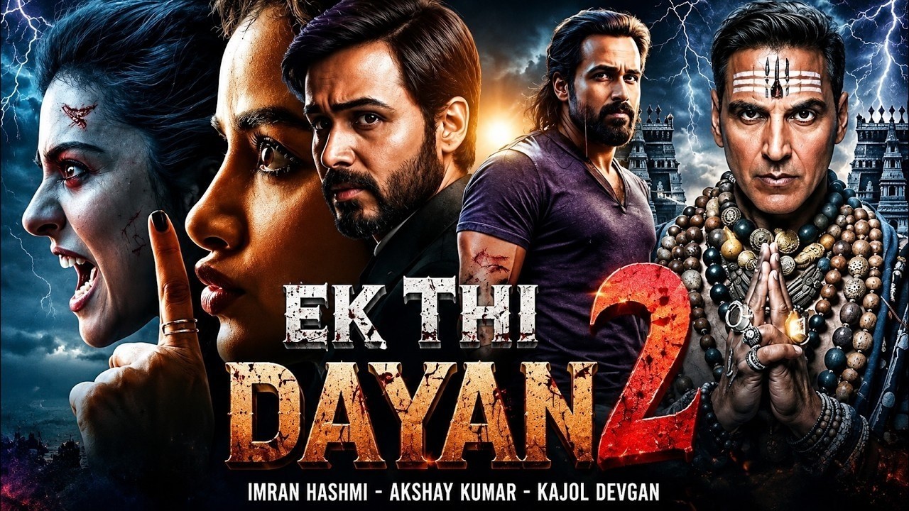 EK THI DAYAN 2 Emraan Hashmi, Akshay Kumar, Kajol Devgan | Latest Bollywood Full Horror Movie 2026