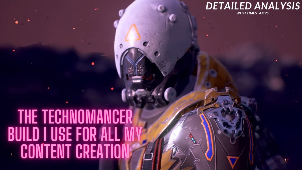 The Technomancer Build I run Challenge Tier 15 with | Outriders